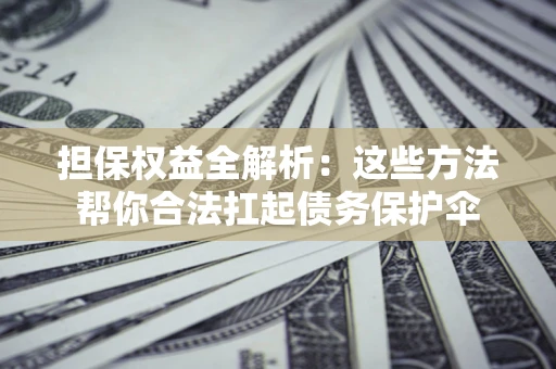 武汉担保权益全解析：这些方法帮你合法扛起债务保护伞