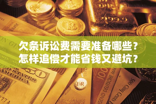 武汉欠条诉讼费需要准备哪些？怎样追偿才能省钱又避坑？