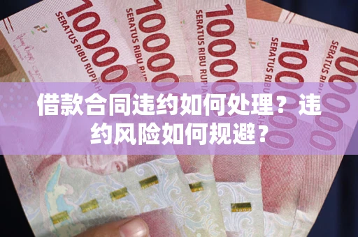 武汉借款合同违约如何处理？违约风险如何规避？