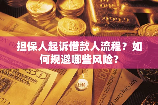武汉担保人起诉借款人流程？如何规避哪些风险？