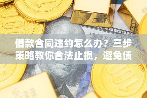 武汉借款合同违约怎么办？三步策略教你合法止损，避免债务危机升级