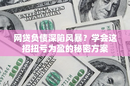 武汉网贷负债深陷风暴？学会这招扭亏为盈的秘密方案